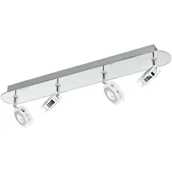 Lampy sufitowe - Eglo Plafon łazienkowy IP44 LED 3pł AGUEDA 95281 - miniaturka - grafika 1