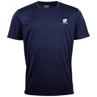 Koszulki męskie - Lotto 1124051 Męski T-shirt, Regular Fit męski T-Shirt Dress Blues M - miniaturka - grafika 1