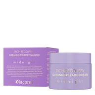 Kremy do twarzy - NACOMI Rich Recovery Krem Do Twarzy Na Noc Midnight 40ml - miniaturka - grafika 1
