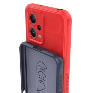 Magic Shield Case etui do Xiaomi Redmi Note 12 5G / Poco X5 5G elastyczny pancerny pokrowiec niebieskie - Etui i futerały do telefonów - miniaturka - grafika 9