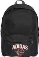 Plecaki - Plecak adidas Classic Hoops JG1086 czarny /adidas - miniaturka - grafika 1