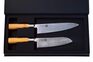 Suncraft Zestaw noży MU Bamboo w pudełku ozdobnym [MU_0403] - Noże kuchenne - miniaturka - grafika 1