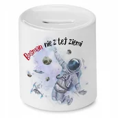 Skarbonki - Dla Bosmana Skarbonka na Urodziny na Prezent z Nadrukiem ze Zdjęciem + Opakowanie na prezent (wzór 03) - miniaturka - grafika 1