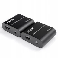 Kable - Konwerter HDMI na LAN Spacetronik SPH-HLC52 Audio - miniaturka - grafika 1