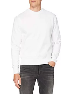 Swetry męskie - Build Your Brand Bluza męska Premium Oversize Crewneck sweter, sweter dla mężczyzn, dostępny w 3 kolorach, rozmiary S - XXL - grafika 1