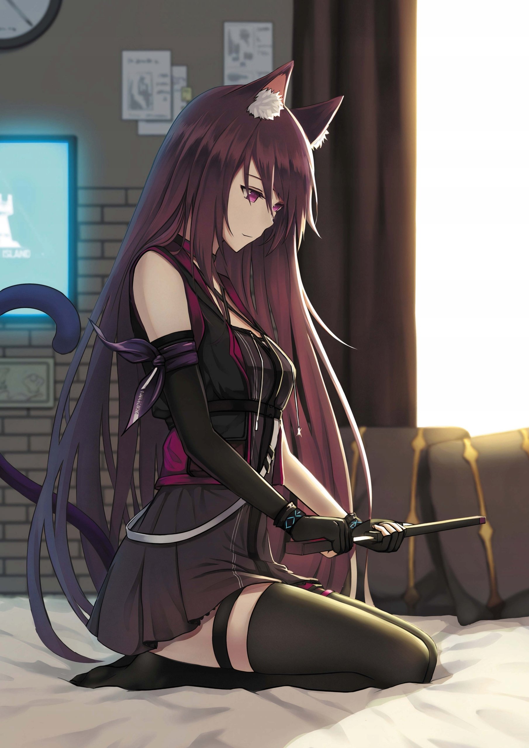 Plakat A2 gra anime Arknights