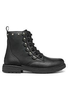Geox Botki Eclair J469QA 000BC C9999 S Czarny - Buty dla chłopców - miniaturka - grafika 1