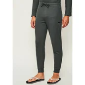 Piżamy męskie - BOSS BLACK Spodnie od piżamy Waffle | Regular Fit - miniaturka - grafika 1