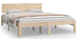 Dwuosobowe łóżko sosnowe 140x200 G6-N84 - Łóżka Dwuosobowe łóżko sosnowe 140x200 G6-N84 - Łóżka - miniaturka - grafika 1