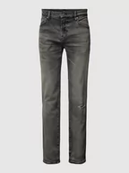 Spodnie męskie - Jeansy o kroju regular fit z przetarciami model ‘Re.Maine’ - miniaturka - grafika 1