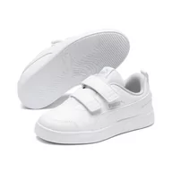 Buty dla dziewczynek - Adidas, Trampki dziecięce, COURTFLEX V2 V PS 37154304, rozmiar 28 - miniaturka - grafika 1