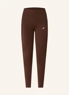 Legginsy - Asics Legginsy Do Biegania Nagino braun - miniaturka - grafika 1