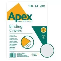 APEX Folia 0,15 mm Bezbarwna 100 Szt. APEX - Okładki do laminatorów i bindownic - miniaturka - grafika 2