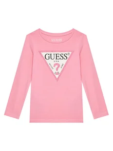 Guess Bluzka J2YI50 K6YW1 Różowy Regular Fit - Bluzki damskie - miniaturka - grafika 1