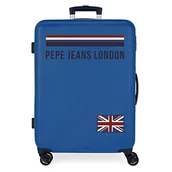 Walizki - Pepe Jeans Pepe Jeans Overlap walizka z twardą obudową - miniaturka - grafika 1