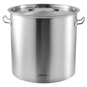 Garnki - GARNEK GASTRONOMICZNY Z POKRYWĄ STALOWĄ 36L KINGHOFF KH-1965 - miniaturka - grafika 1