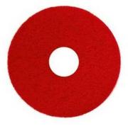 Akcesoria do urządzeń czyszczących - Pady linia ekonomiczna Fibratesco Czerwony 10" (254mm) - miniaturka - grafika 1