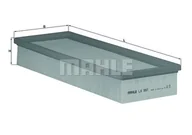 Filtry powietrza - Filtr powietrza Mahle LX 997 - miniaturka - grafika 1