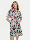 Sukienki - YAS Sukienka koszulowa Savanna 26029347 Zielony Regular Fit - miniaturka - grafika 1