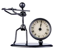 Instrumenty dęte - Gewa Skulptur mit Uhr Flöte - miniaturka - grafika 1