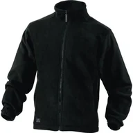 Odzież robocza - Delta Plus Bluza z polaru poliestru, 280G czarna rozmiar XXXL VERNONO3X VERNONO3X - miniaturka - grafika 1
