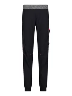Spodnie sportowe damskie - CMP Spodnie funkcyjne w kolorze czarnym - grafika 1