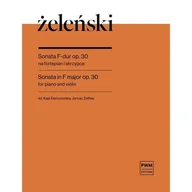 Podręczniki dla szkół zawodowych - Żeleński. Sonata F-dur Op.30 na fortepian i skrzypce - miniaturka - grafika 1