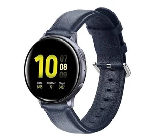 Beline do Galaxy Watch 20mm Elegance Granatowy - Akcesoria do zegarków - miniaturka - grafika 1