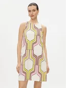 Sukienki - Marella Sukienka letnia Agordo 2413221053 Kolorowy Regular Fit - miniaturka - grafika 1