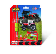 Samochody i pojazdy dla dzieci - Maisto 15592 Traktor Massey Zestaw Z Matą - miniaturka - grafika 1