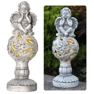 Lampy ogrodowe - Best Season Lampa solarna LED anioł - miniaturka - grafika 1