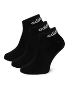 Skarpetki damskie - adidas Skarpety IC1305 3-PACK Czarny - miniaturka - grafika 1
