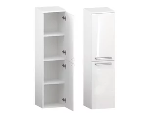 Słupek Łazienkowy Typu Loft ATHOS 35 2D P - Uchwyt Chromowany - Szafki łazienkowe - miniaturka - grafika 1