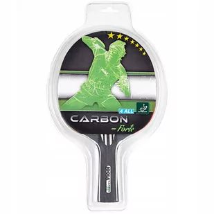 Joola rakietki do ping-ponga Carbon Forte, czerwono-czarnym, One Size, 54192 54192 - Tenis stołowy - miniaturka - grafika 1
