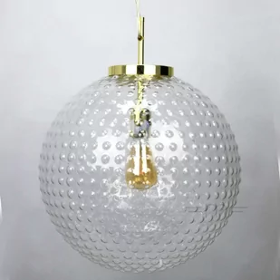 Rabalux LAMPA wisząca VICTORIA 2562 szklana OPRAWA zwis kula ball przezroczysta 2562 - Lampy sufitowe - miniaturka - grafika 1