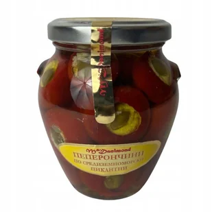 Peperoni pikantne po śródziemnomorsku - nadziewane serem - Pasztet i przetwory mięsne - miniaturka - grafika 1
