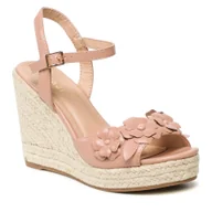 Espadryle damskie - Quazi Espadryle TS5307-01 Burlywood - miniaturka - grafika 1