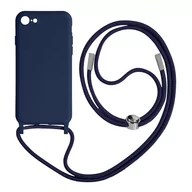 Etui i futerały do telefonów - Etui na iPhone 7/8/SE 2020/2022 Smycz 80 cm – Niebieskie - miniaturka - grafika 1