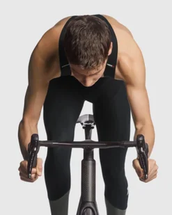 ASSOS spodnie rowerowe zimowe EQUIPE RS WINTER BIB TIGHTS S9 black series - Spodenki rowerowe - miniaturka - grafika 5