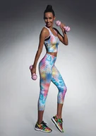Legginsy - Damskie legginsy sportowe, Bas Bleu - miniaturka - grafika 1