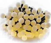 Oświetlenie świąteczne - Lampki choinkowe Tech-Led LAMPKI CHOINKOWE KULKI 100 LED-11M ciepłe+czapka - miniaturka - grafika 1