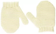 Rękawiczki - United Colors of Benetton Chłopięce rękawiczki z dzianiny 1244gg004 rękawiczki, białe 00, 90 cm - miniaturka - grafika 1