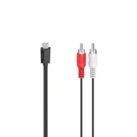 Kable - Hama Kabel USB Typ-C Cinch 1.5m - miniaturka - grafika 1