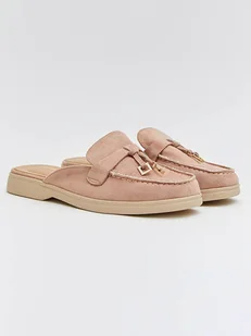 Bellucci Chodaki w kolorze beżowym - Klapki i japonki damskie - miniaturka - grafika 1