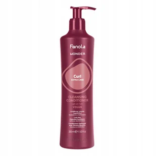 Fanola _Wonder Curl Extra Care oczyszczająca odżywka do włosów kręconych 350 ml - Odżywki do włosów - miniaturka - grafika 1