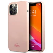 Etui i futerały do telefonów - Lacoste Etui do iPhone 13 Pro Max 6,7" różowy/pink hardcase Silicone - miniaturka - grafika 1