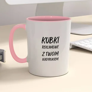 Firmowy kubek reklamowy - CLASSIC z kolorowym wnętrzem i uszkiem - Kubki - miniaturka - grafika 1