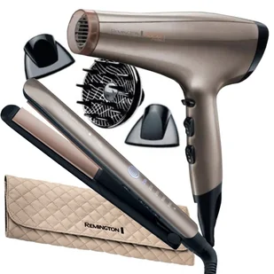 Zestaw Remington Suszarka + Prostownica Keratin - Suszarki do włosów - miniaturka - grafika 2
