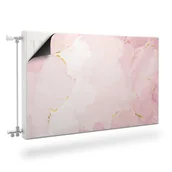 Dekoracje domu - MASKOWNICA Magnetyczna Na Grzejnik Różowy MARMUR Abstrakcja 100cm x 60cm - miniaturka - grafika 1