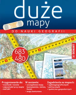 Zestaw Map Do Nauki Geografii Praca zbiorowa - Książki edukacyjne - miniaturka - grafika 1